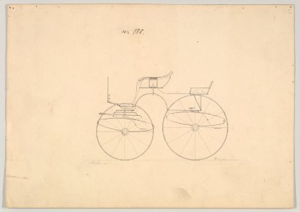 Design for 4 seat Phaeton, no top, no. 180 MET DP877082