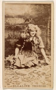 Ellaline Terriss, from the Actresses series (N245) issued by Kinney Brothers to promote Sweet Caporal Cigarettes MET DP859705