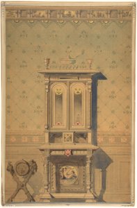 Design for a Cabinet in an Interior Setting MET DP803558