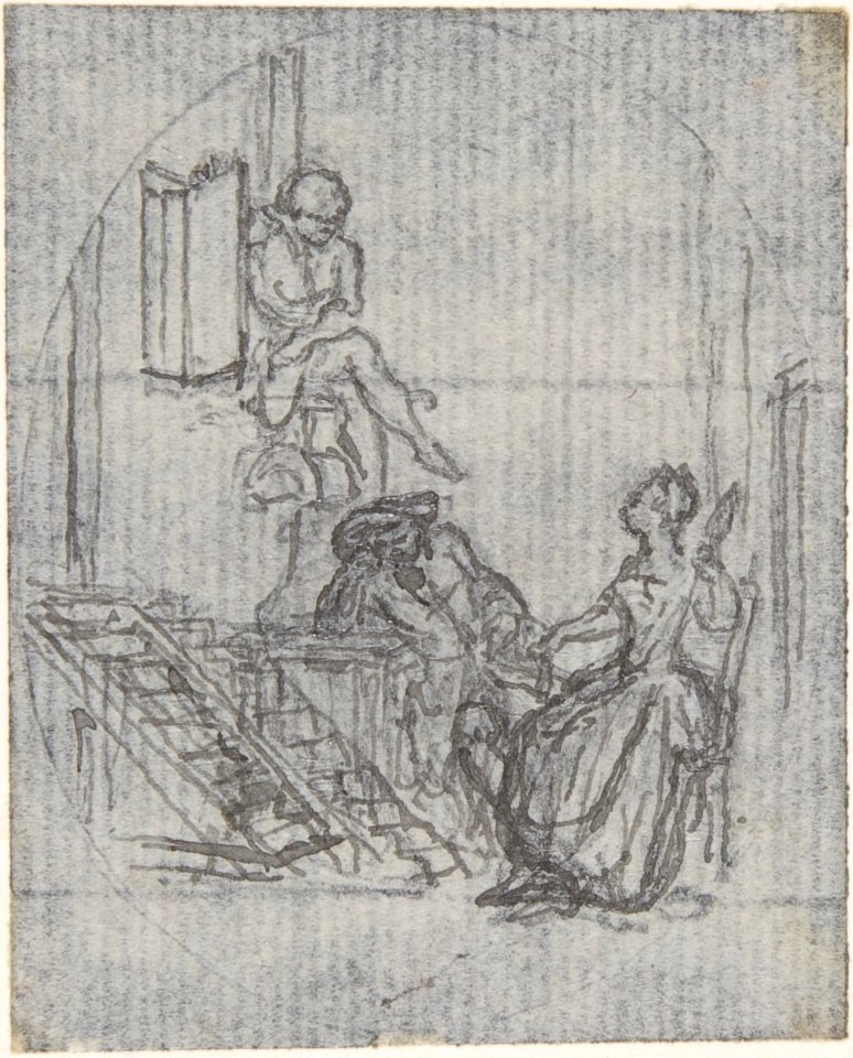 Design for a Book Illustration -?- MET DP806599