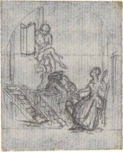 Design for a Book Illustration -?- MET DP806599