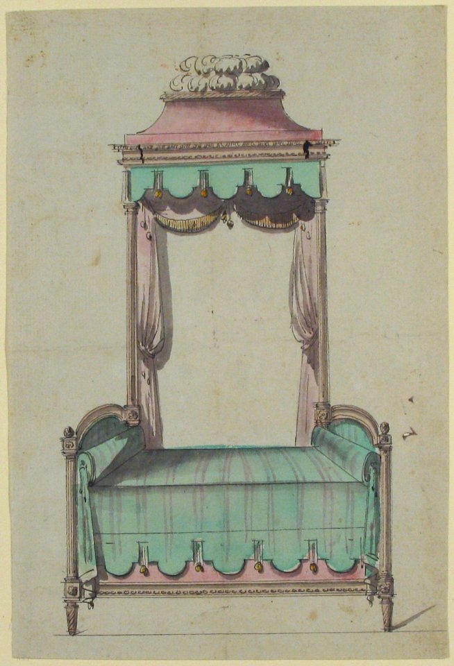 Design for a Bed and a Canopy MET 62.501.37