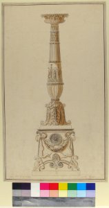 Design for a candlestick MET 68.586.1