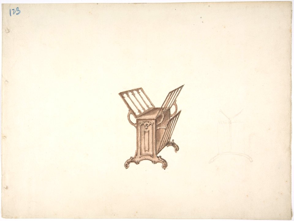 Design for a Bookstand MET DP807223