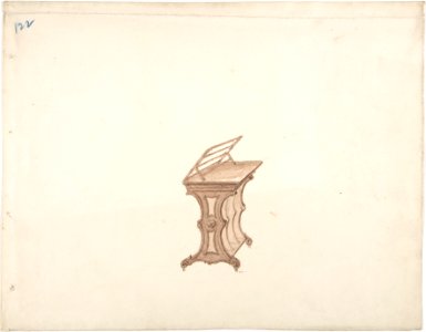 Design for a Bookstand on Casters MET DP807260