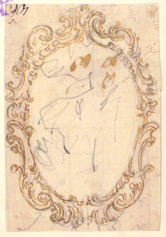 Design for a Cartouche MET 52.570.263