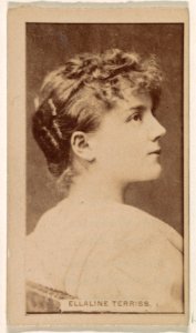 Ellaline Terriss, from the Actresses series (N245) issued by Kinney Brothers to promote Sweet Caporal Cigarettes MET DP859704