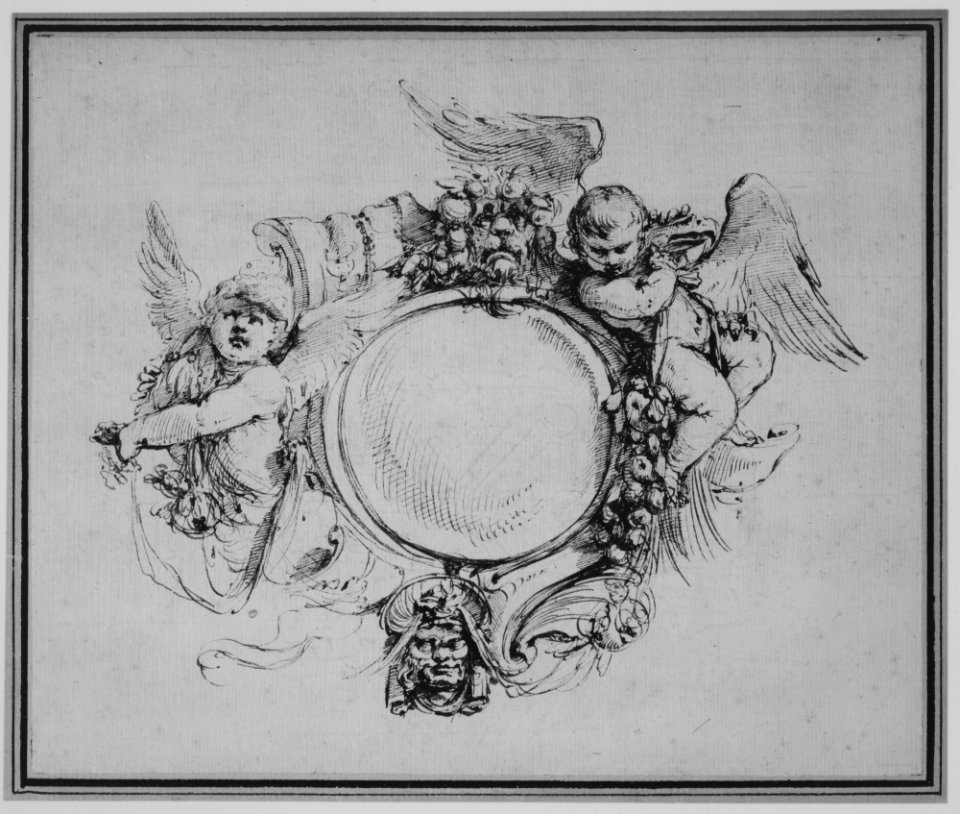 Design for a Cartouche with a Variant MET MM33948