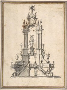 Design for a Catafalque MET DP803650