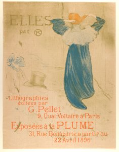 Elles (poster for 1896 exhibition at La Plume) MET DP835778