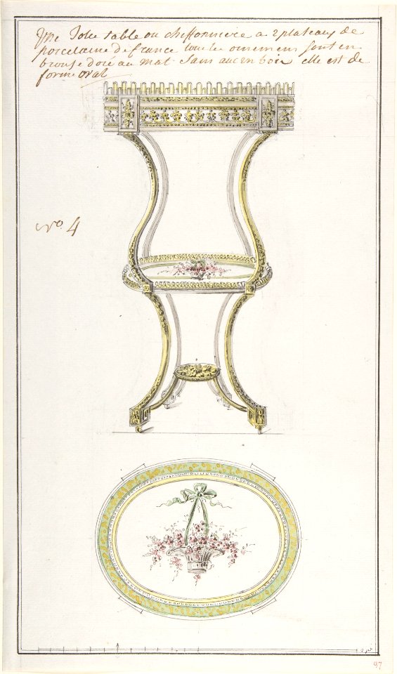 Design for an Occasional Table MET DP808939