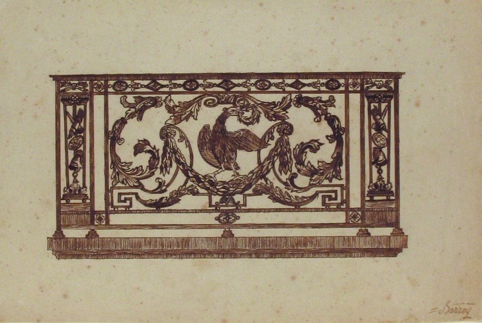 Design for an Iron Railing MET 49.50.155