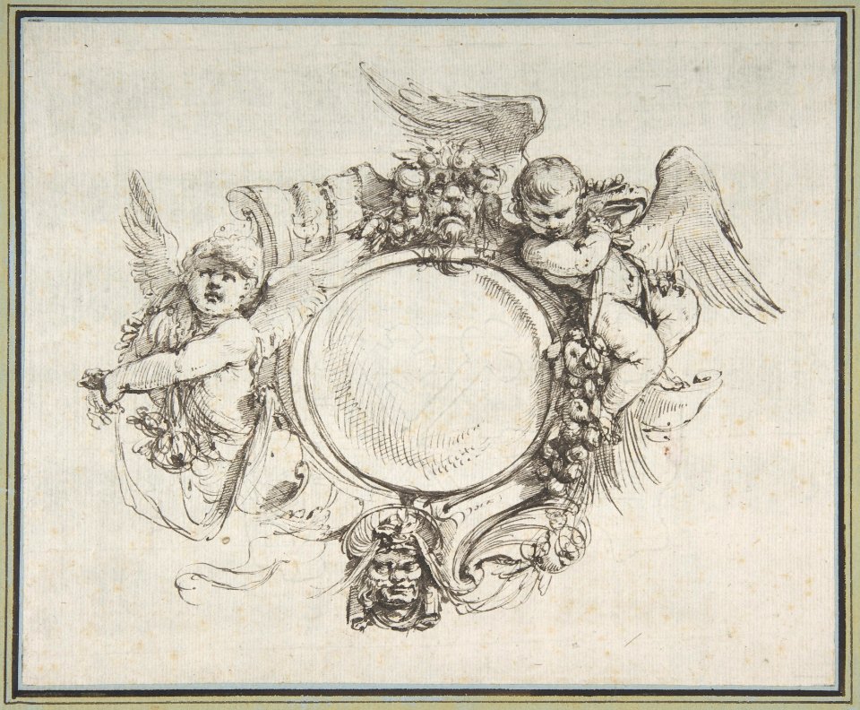 Design for a Cartouche with a Variant MET DP808005