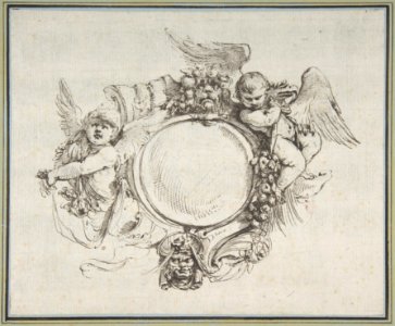 Design for a Cartouche with a Variant MET DP808005
