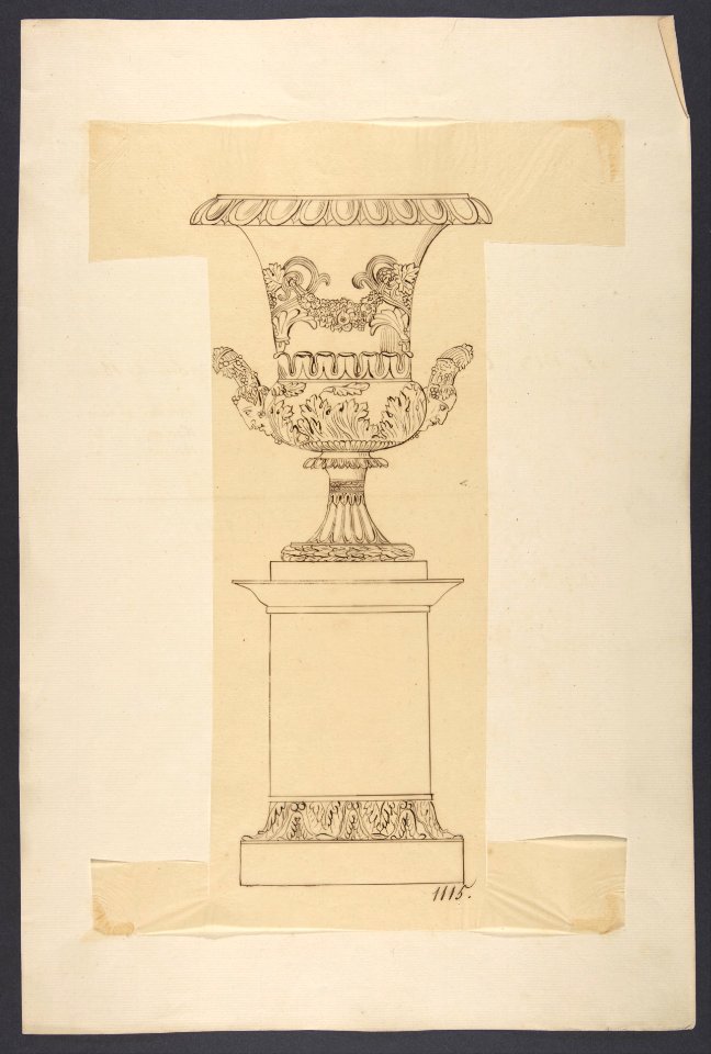 Design for an Urn on a Pedestal MET DP809365