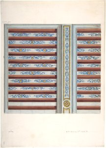 Design for Ceiling, Château de St. Aubin MET DP806937