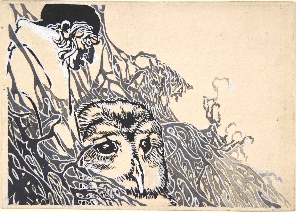 Design for a Book Illustration with an Owl MET DP804041