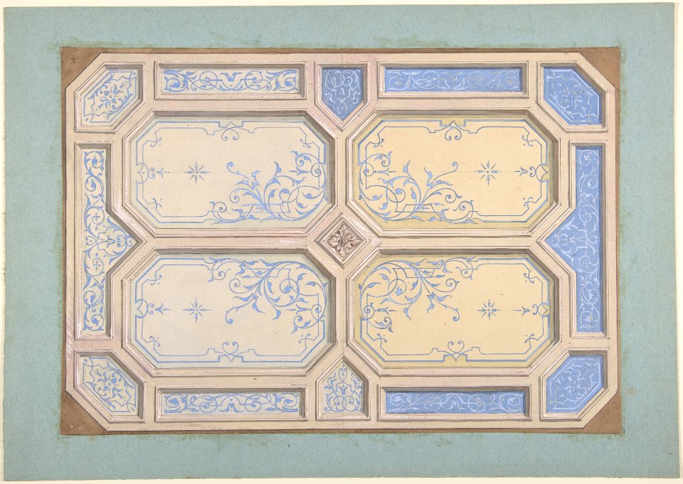 Design for Ceiling, Hôtel Hope MET DP806922