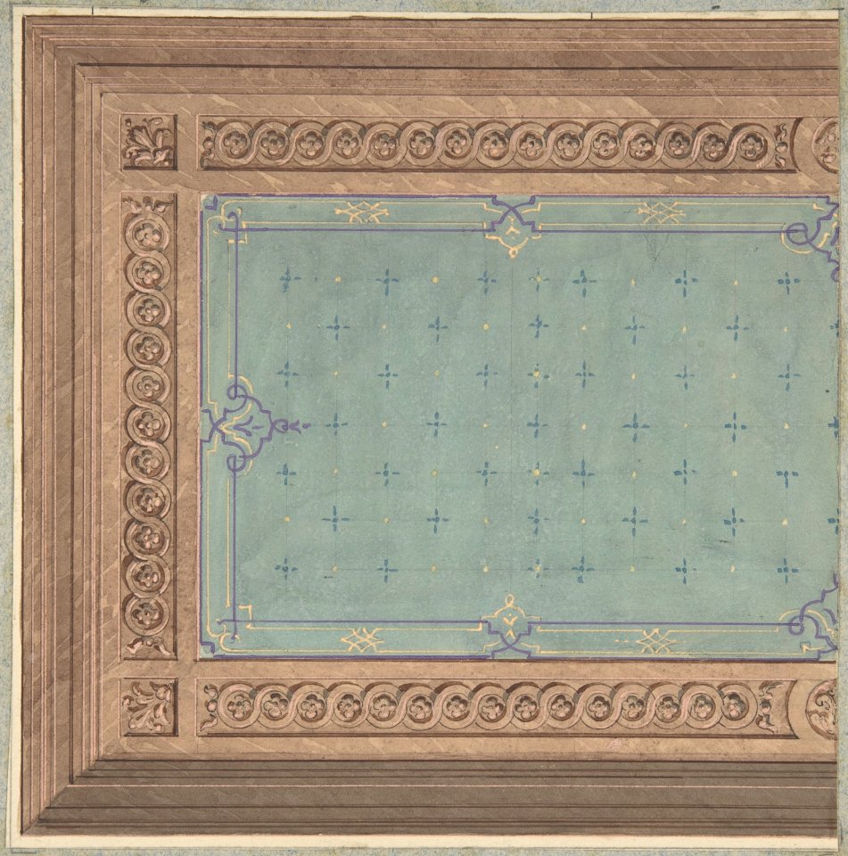 Design for Ceiling, Hôtel de Boivin, Paris MET DP806891