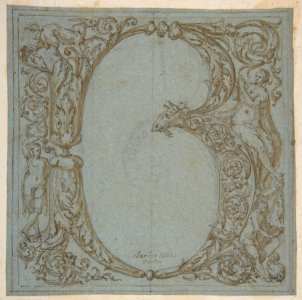 Design for an Ornamental Initial- B MET DP811267