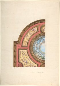 Design for Ceiling, Hôtel Cottier MET DP806888