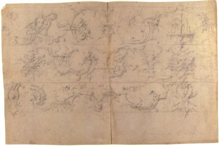 Design for an Ornamental Frieze MET 49.50.266