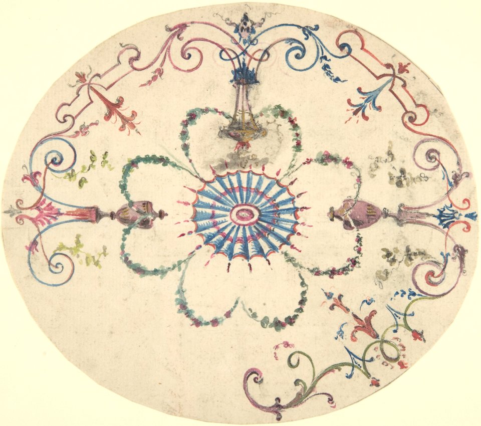 Design for an Oval Ceiling MET DP806252