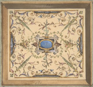 Design for Ceiling, Château de Cangé MET DP806880