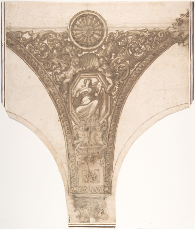 Design for an Ornamental Spandrel MET DP802410