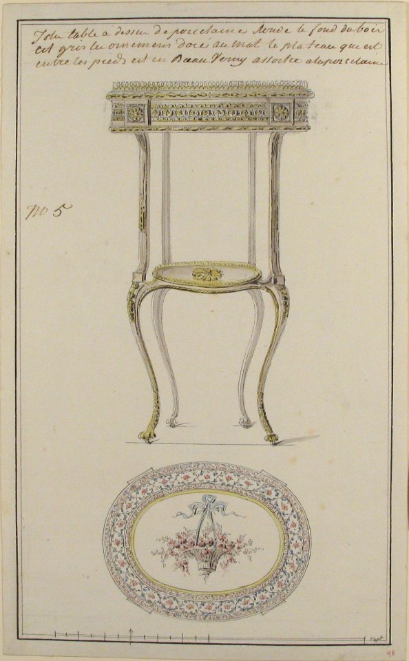 Design for an Occasional Table MET 59.611.8