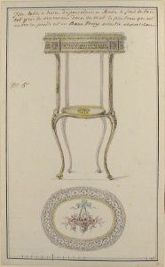 Design for an Occasional Table MET 59.611.8