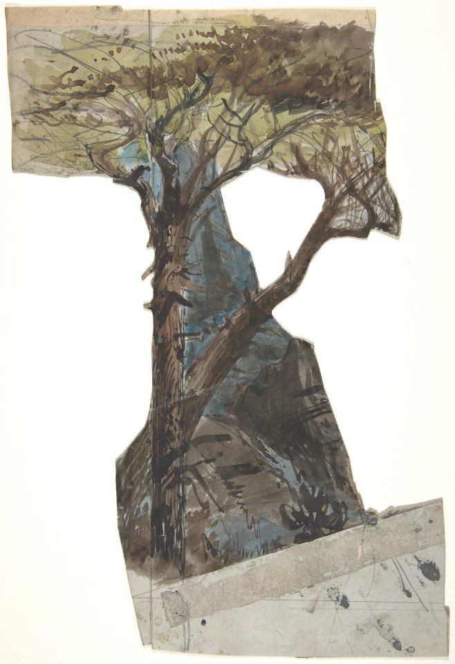 Design for a Stage Set at the Opéra, Paris MET DP810046