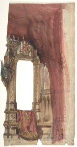 Design for a Stage Set at the Opéra, Paris MET DP810189