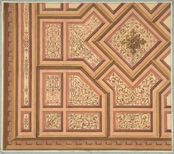 Design for Ceiling, Château de Cangé MET DP806886