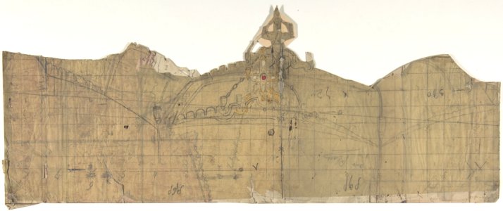 Design for a Stage Set at the Opéra, Paris MET DP810205