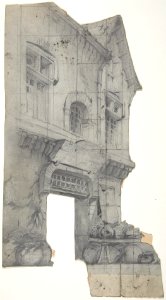 Design for a Stage Set at the Opéra, Paris MET DP810044