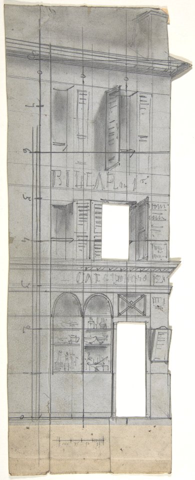 Design for a Stage Set at the Opéra, Paris MET DP810165