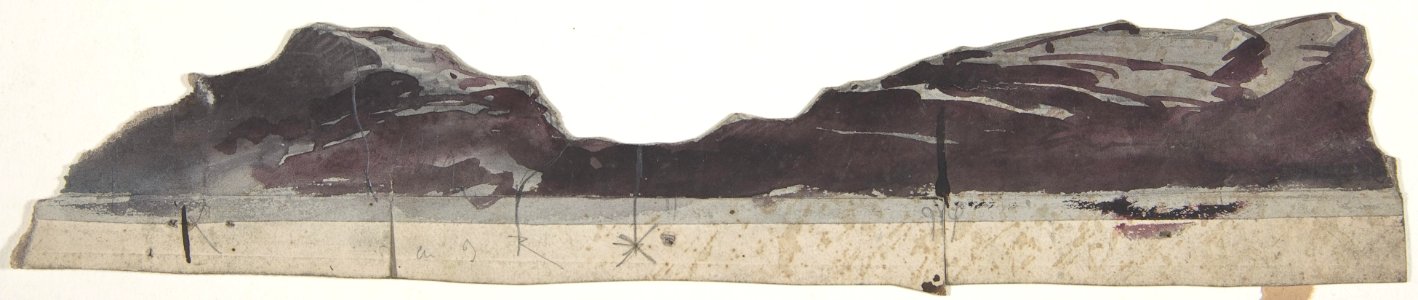 Design for a Stage Set at the Opéra, Paris MET DP810155
