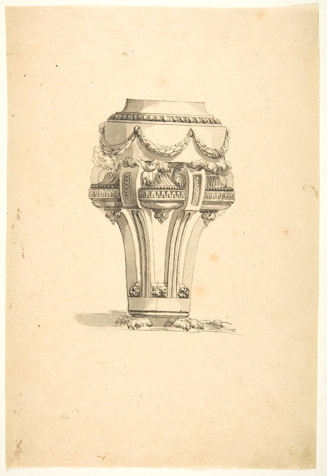 Design for an Incense Burner (?) MET DP812977