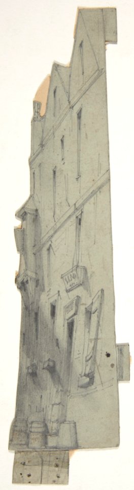 Design for a Stage Set at the Opéra, Paris MET DP810146