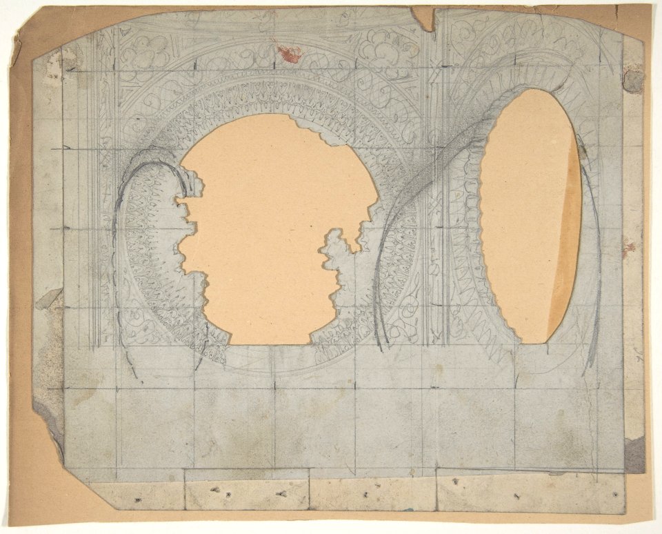 Design for a Stage Set at the Opéra, Paris MET DP810184