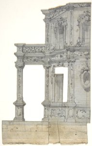 Design for a Stage Set at the Opéra, Paris MET DP810182