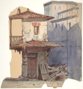 Design for a Stage Set at the Opéra, Paris MET DP810158