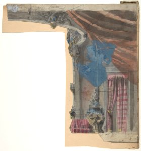 Design for a Stage Set at the Opéra, Paris MET DP810190