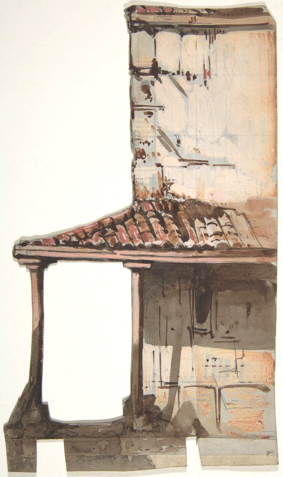 Design for a Stage Set at the Opéra, Paris MET DP810153