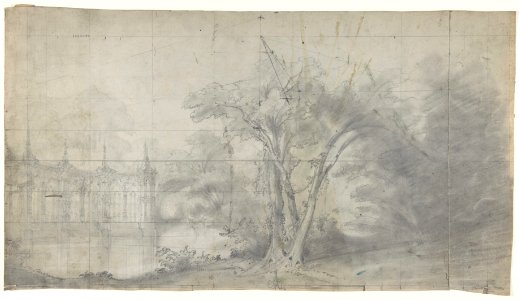 Design for a Stage Set at the Opéra, Paris MET DP810178