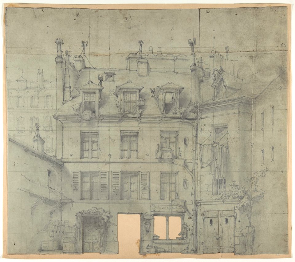 Design for a Stage Set at the Opéra, Paris MET DP810180