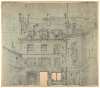 Design for a Stage Set at the Opéra, Paris MET DP810180