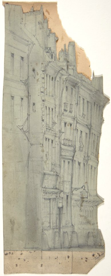 Design for a Stage Set at the Opéra, Paris MET DP810042