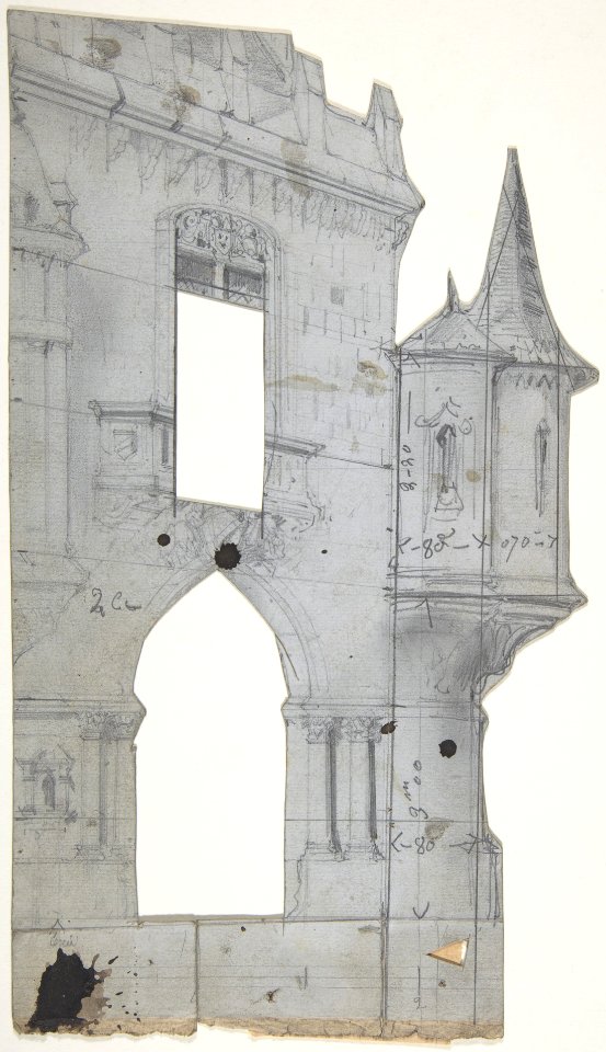 Design for a Stage Set at the Opéra, Paris MET DP810167